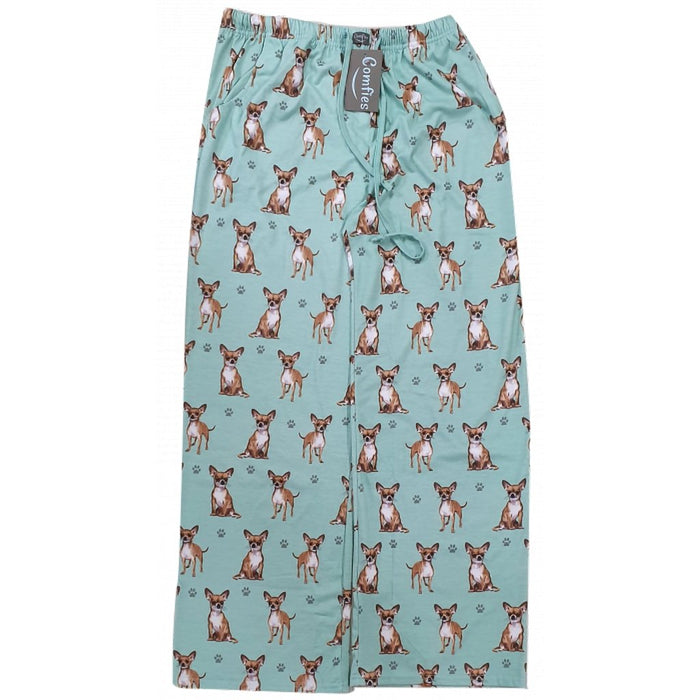 "Pet Lover Unisex Pajama Bottoms - Chihuahua -"