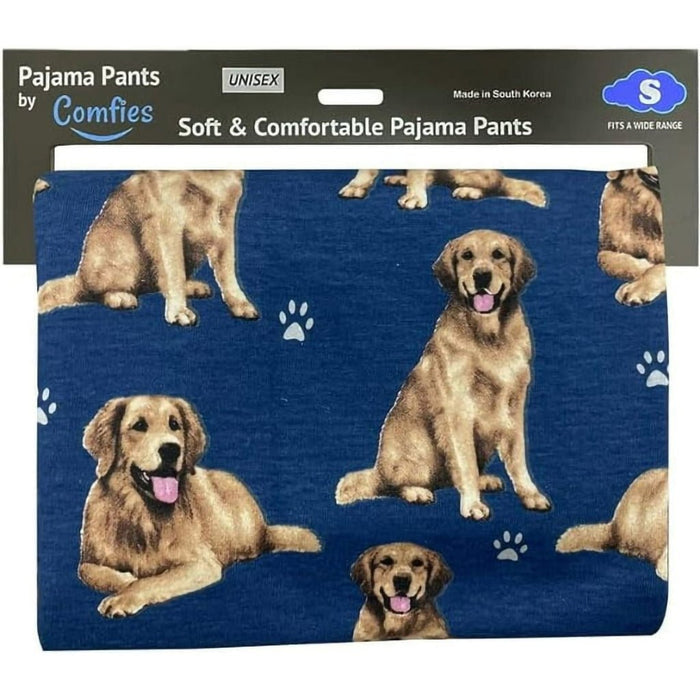 "Comfies : Pet Lover Unisex Pajama Bottoms - Golden Retriever - Comfies : Pet Lover Unisex Pajama Bottoms - Golden Retriever"