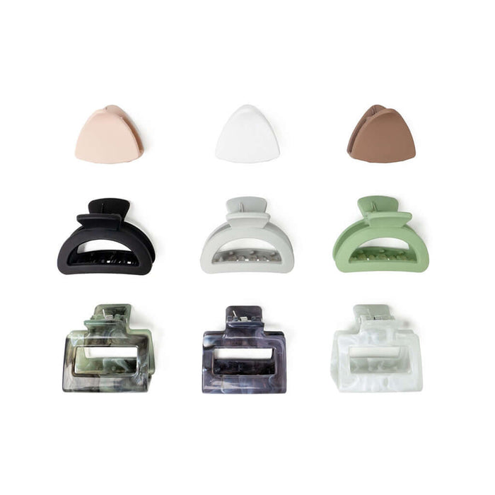 Crush :  Second Day Claw Clip Set - Assorted by style/color. Includes 1 at random