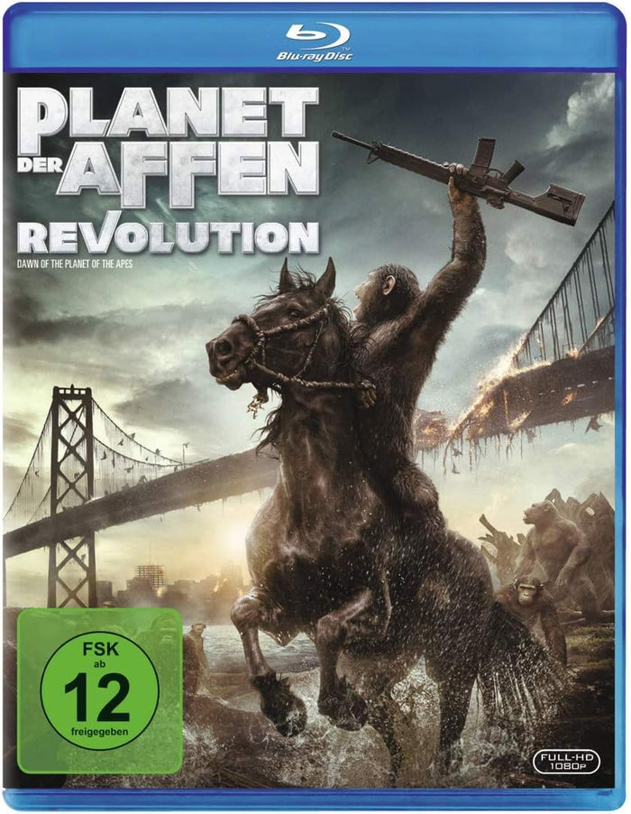 Dawn of the Planet of the Apes – Blu-ray Sci-Fi Action Film Andy Serkis