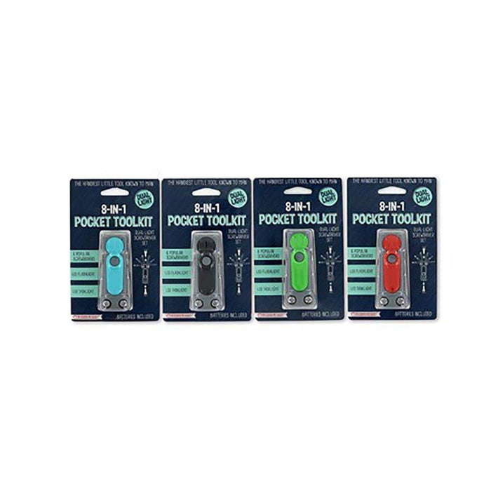 "8 In 1 Pocket Tool Set -"