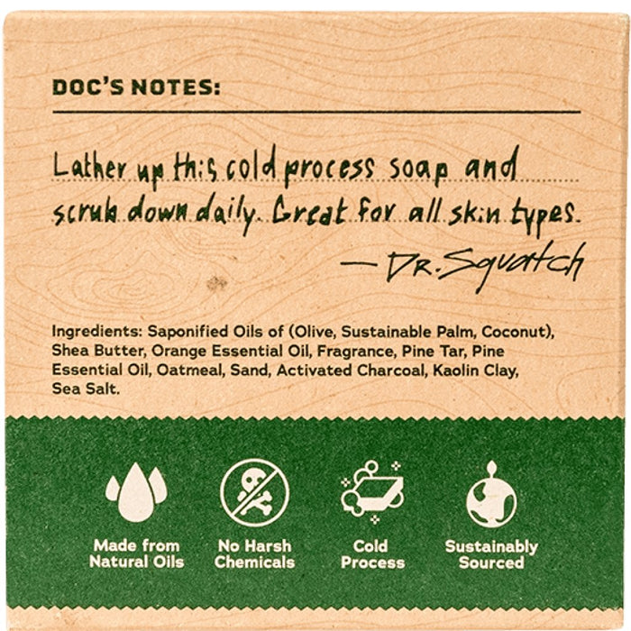 "Dr. Squatch : Men's Pine Tar Bar Soap -"