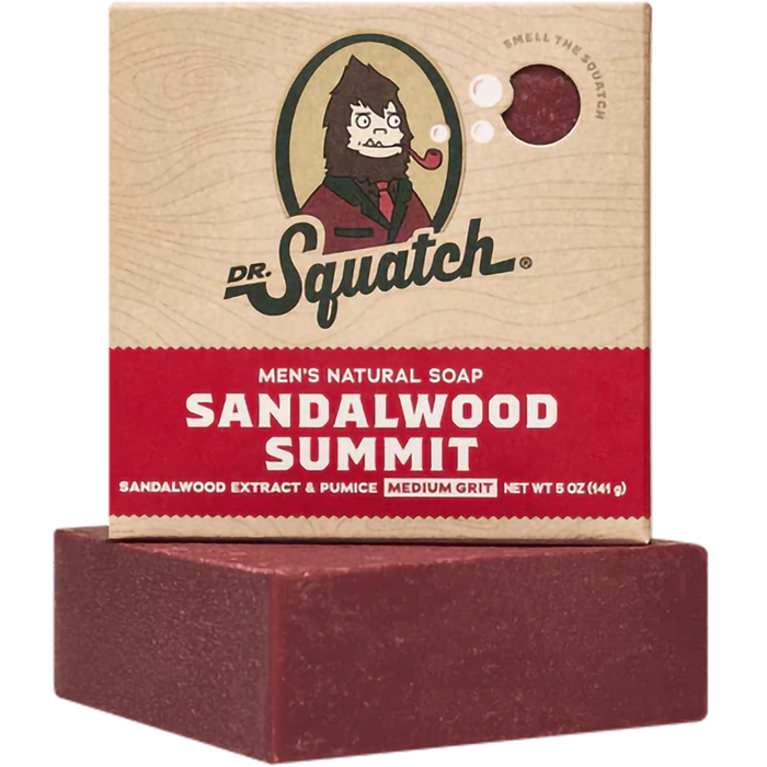 Dr. Squatch : Sandalwood Summit Bar Soap 5oz - Shop at Annie's Hallmark