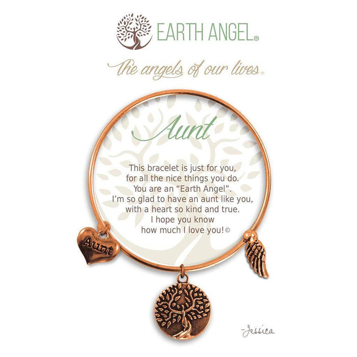 "Earth Angel : Aunt Bracelet in Copper -"