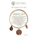 "Earth Angel : Ladybug Luck Bracelet in Copper -"