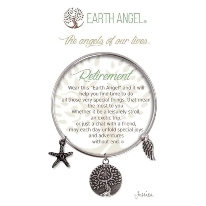 Shop the Earth Angel Retirement Bracelet in Silver at Annies Hallmark.