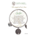 "Earth Angel : Sister Bracelet in Silver -"