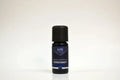 Bottle of Elite Oils Rosemary essential oil on a white background