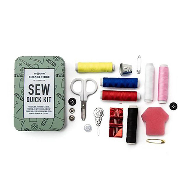 "En Route Corner Store Sewing Kit with Tin -"