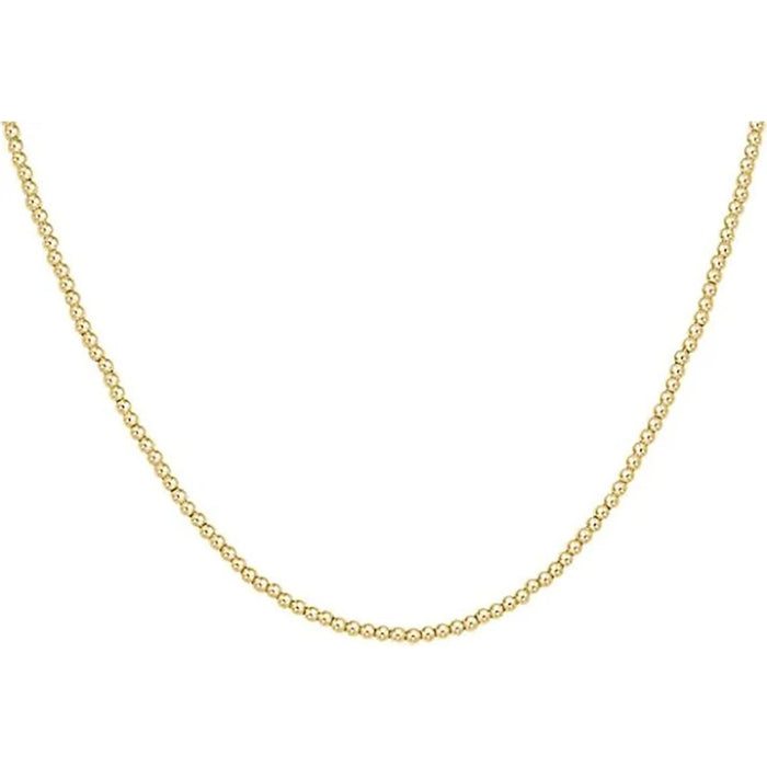 enewton design : 15" Choker Classic Gold 2mm Bead Necklace - enewton design : 15" Choker Classic Gold 2mm Bead Necklace