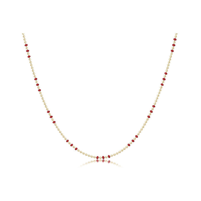 enewton design : 15″ Choker Hope Joy - Red