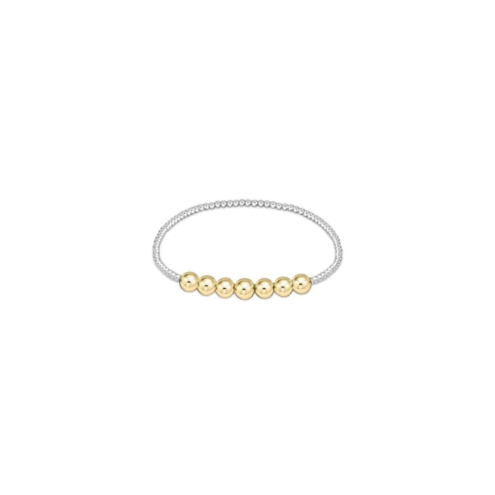 "Enewton Designer : Classic Beaded Bliss Bead Bracelet in Mixed Metal -"