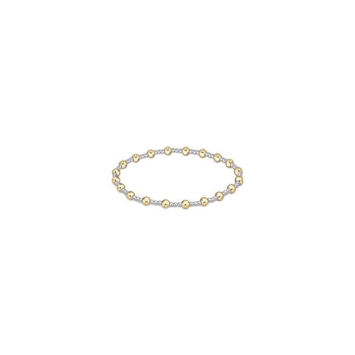 Enewton Design : Sincerity Pattern Bead Mixed Metal-Bracelet
