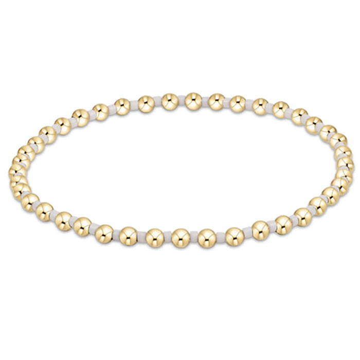 enewton - enewton bracelet - stack bracelet - Beaded bracelet - waterproof jewelry - waterproof bracelet - Gold bracelet