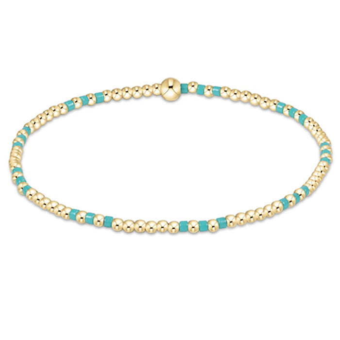 enewton - enewton bracelet - stack bracelet - Beaded bracelet - waterproof jewelry - waterproof bracelet - Gold bracelet