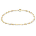 enewton - enewton bracelet - stack bracelet - Beaded bracelet - waterproof jewelry - waterproof bracelet - Gold bracelet