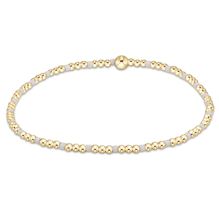 enewton - enewton bracelet - stack bracelet - Beaded bracelet - waterproof jewelry - waterproof bracelet - Gold bracelet