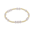 enewton design : Hope Unwritten 2mm Gold Bead Bracelet 6.25" -  5mm Pearl