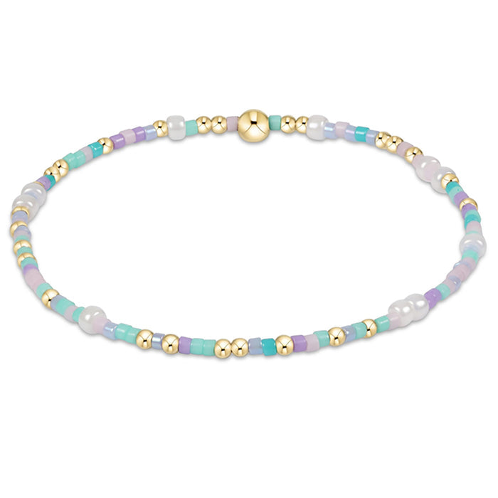 enewton - enewton bracelet - stack bracelet - Beaded bracelet - waterproof jewelry - waterproof bracelet - Gold bracelet
