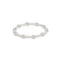 enewton design : Sincerity Pattern 4mm Pearl Bead Bracelet - 6mm Sterling - enewton design : Sincerity Pattern 4mm Pearl Bead Bracelet - 6mm Sterling
