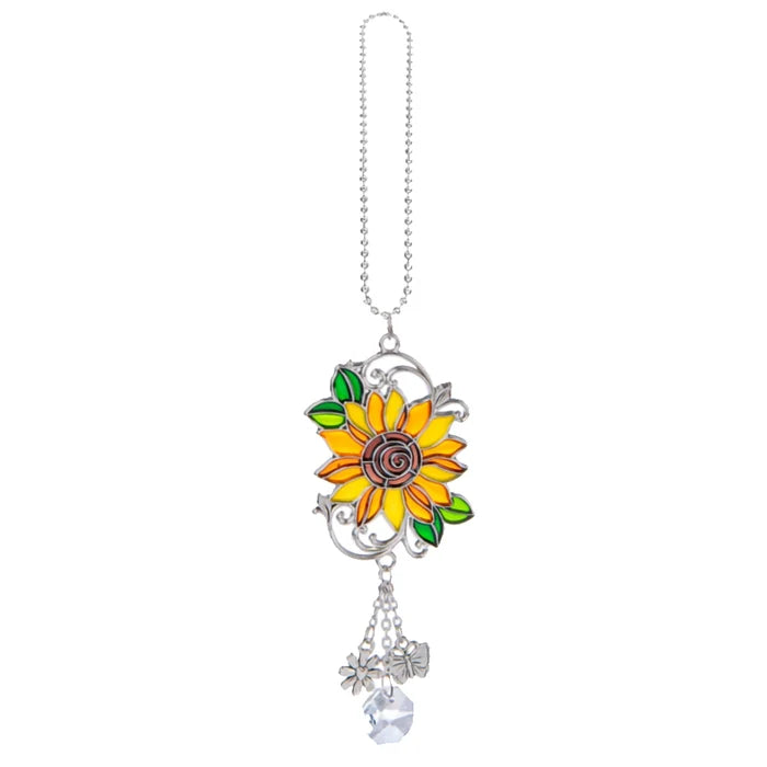 This cheerful charm adds a burst of sunshine to your rearview mirror, turning every trip into a joyful adventure.