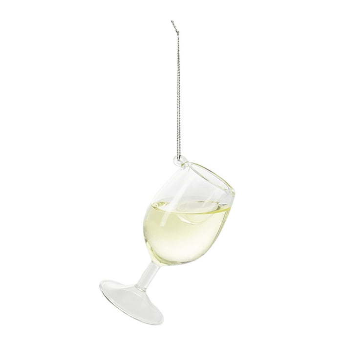 This Ganz Cheer Donnay Wine Glass Ornament adds a fun and festive touch to your holiday décor.