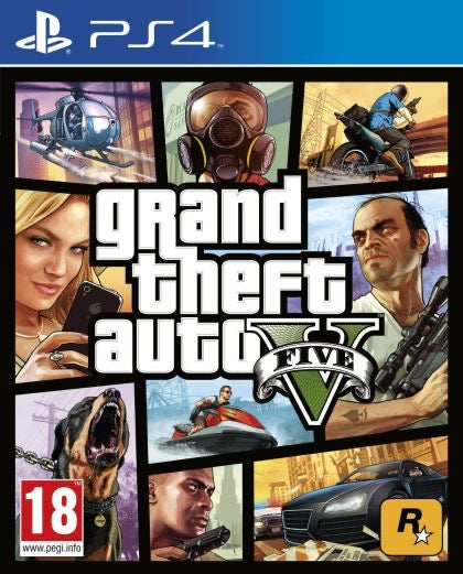 Grand Theft Auto V – PlayStation 4 Open World Action Crime Game Rockstar Games