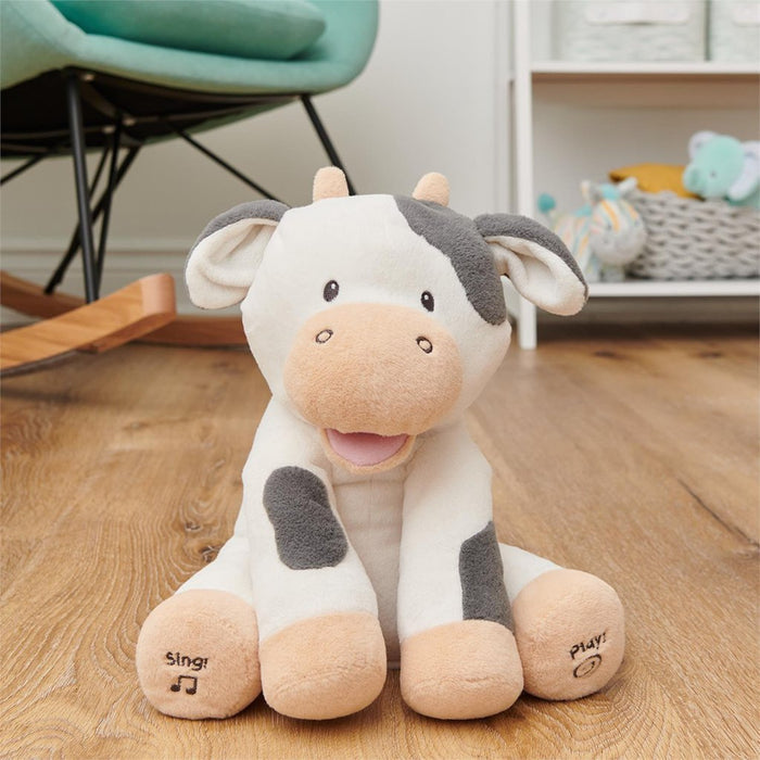 Gund : Animated Buttermilk The Cow, 12" In - Gund : Animated Buttermilk The Cow, 12" In