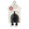 H & H Gifts : Dog Leash Hook - Blank - Cream - H & H Gifts : Dog Leash Hook - Blank - Cream