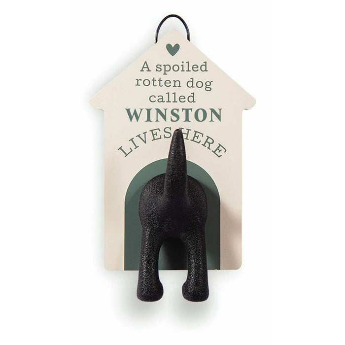 H & H Gifts : Dog Leash Hook - Winston - H & H Gifts : Dog Leash Hook - Winston