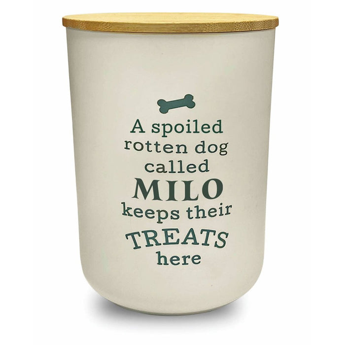 H & H Gifts : Dog Treat Jar - Milo - H & H Gifts : Dog Treat Jar - Milo