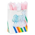 "Hallmark : 15.5\" Super Mom Extra-Large Gift Bag With Tissue Paper - Hallmark : 15.5\" Super Mom Extra-Large Gift Bag With Tissue Paper"