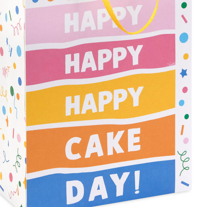 Hallmark : 9" Happy Cake Day Medium Birthday Gift Bag With Tissue Paper - Shop in-store at Annie's Hallmark locations, or explore our full selection online.