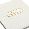 Hallmark : A Life Remembered Taupe Striped Refillable Photo Album - Shop in-store at Annie's Hallmark locations, or explore our full selection online.