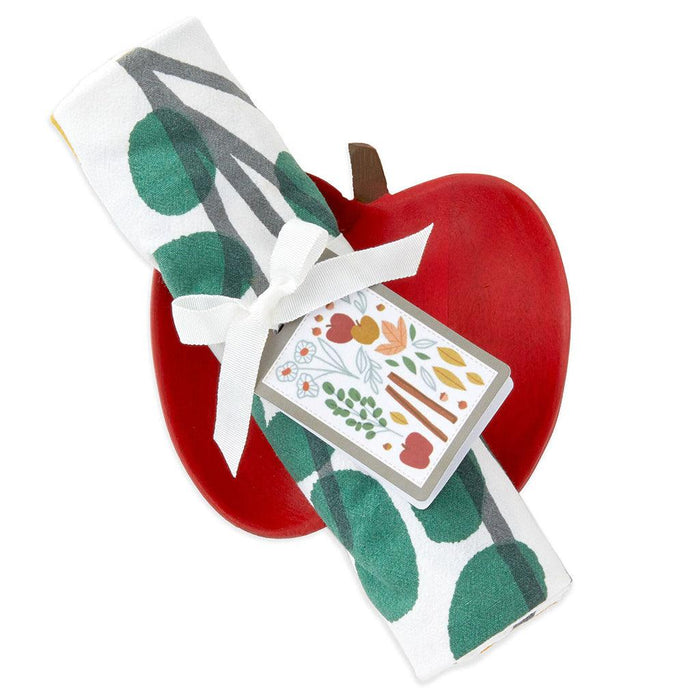 "Hallmark : Apple Spoon Rest and Tea Towel, Set of 2 - Hallmark : Apple Spoon Rest and Tea Towel, Set of 2 - Annies Hallmark and Gretchens Hallmark, Sister Stores"
