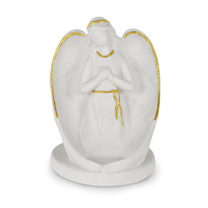 Hallmark : Bereavement Angel Figurine Tea-Light Holder - 4.87" - Hallmark : Bereavement Angel Figurine Tea-Light Holder - 4.87". Angel of comfort
