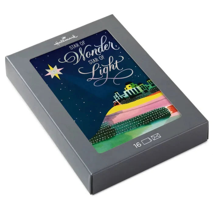 Hallmark Star of Wonder, Star of Light product packaging on a white background