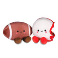 Football and glove