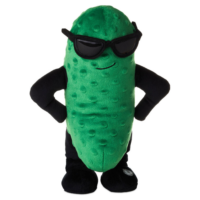 Big Dill Pickle Plush view of front