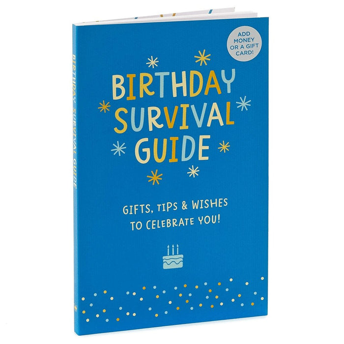 "Hallmark : Birthday Survival Guide And Gift Card Holder - Hallmark : Birthday Survival Guide And Gift Card Holder - Annies Hallmark and Gretchens Hallmark, Sister Stores"