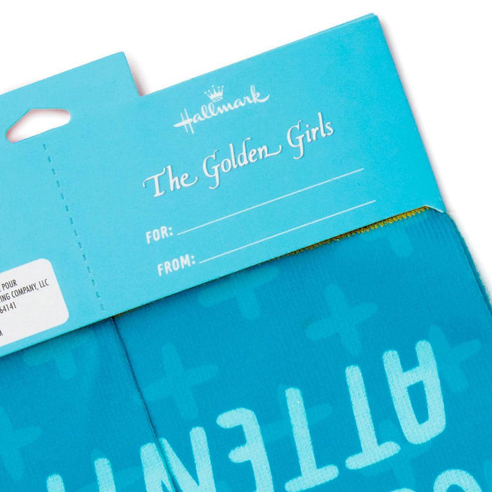 "Hallmark : Blanche The Golden Girls Center of Attention Novelty Crew Socks -"