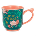 Hallmark : Bridgerton Do It, Be Bold Floral Tea Cup, 15 oz. - Hallmark : Bridgerton Do It, Be Bold Floral Tea Cup, 15 oz.
