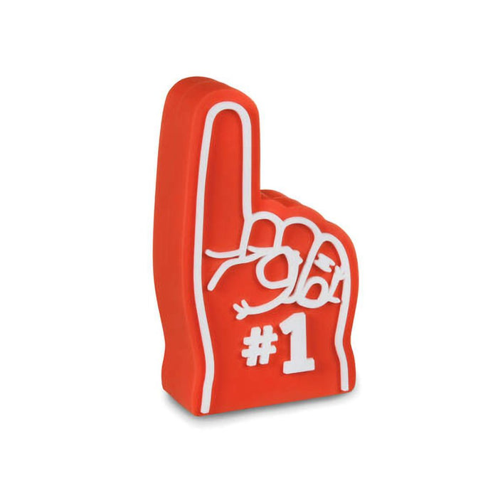 Hallmark : Charmers #1 Foam Finger Silicone Charm - Hallmark : Charmers #1 Foam Finger Silicone Charm