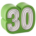 Hallmark : Charmers 30th Birthday Silicone Charm - Hallmark : Charmers 30th Birthday Silicone Charm