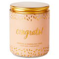 Hallmark : Congrats! Scented Single-Wick Jar Candle, 7 oz.