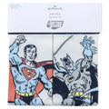 Pack of socks featuring Superman and Batman with Hallmark branding.