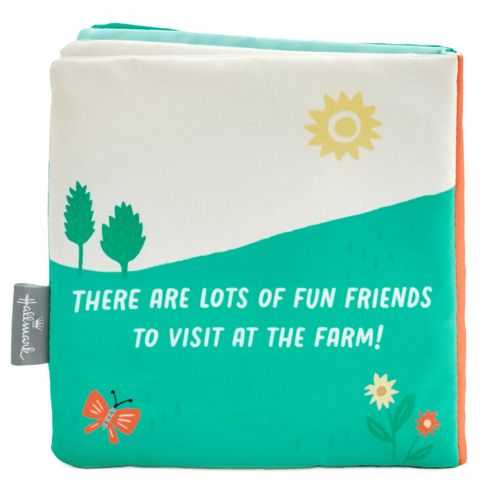 Hallmark : Farm Friends Touch - and - Feel Fabric Book for Kids - Hallmark : Farm Friends Touch - and - Feel Fabric Book for Kids