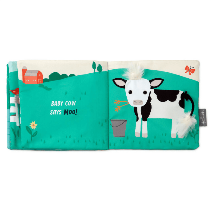 Hallmark : Farm Friends Touch - and - Feel Fabric Book for Kids - Hallmark : Farm Friends Touch - and - Feel Fabric Book for Kids