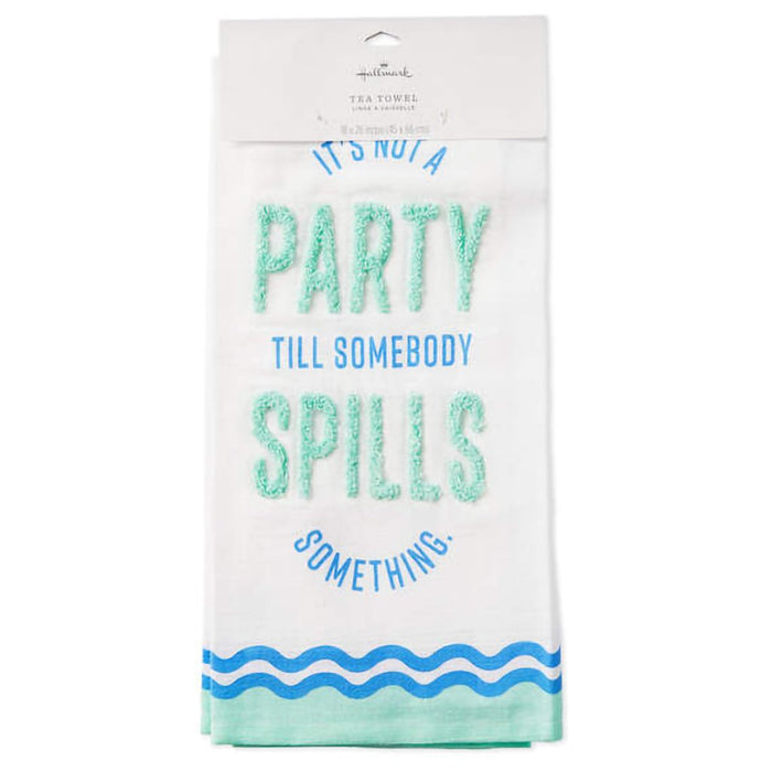 Hallmark : Funny Party Tea Towel, 18x26 - Hallmark : Funny Party Tea Towel, 18x26