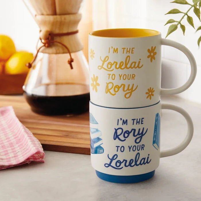 Hallmark : Gilmore Girls Stacking Mug Set - Lorelai and Rory